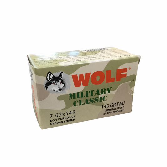 Wolf 7.62x 54R Military Classic
